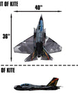 WindNSun Wind Force Nylon Kite - F-35 Lightning II