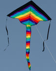 46" Fly-Hi Kite - Rainbow Stripe