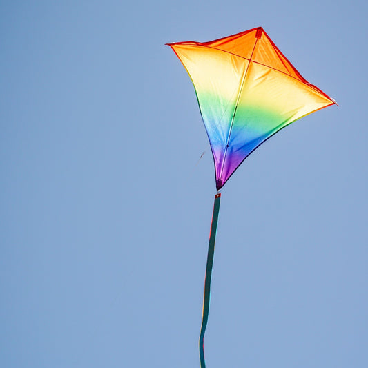 30" Diamond Kite - Blended Rainbow