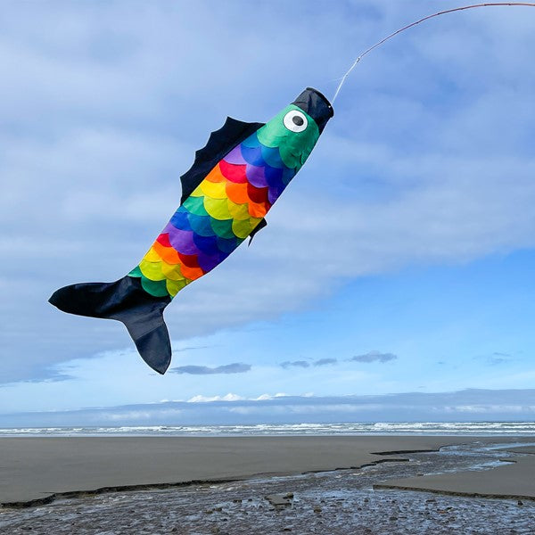 60" Fishsock - Rainbow Scales