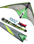 Prism Nexus 2.0 Dual Line Stunt Kite - Graphite