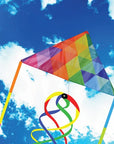 6.5 Foot Festive Sky Delta Kite Package - TRIANGLES