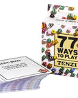 TENZI 77 Ways to Play The Add-on Card Set for The Dice Party Game - Ages 7 to 97 - Kitty Hawk Kites Online Store
