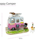 Happy Camper Miniature Wooden Dollhouse - Kitty Hawk Kites Online Store