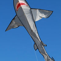 7 Foot Grey Shark Kite - Custom KHK Color - Kitty Hawk Kites Online Store