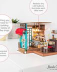 3D Miniature Simon's Coffee Shop - Kitty Hawk Kites Online Store