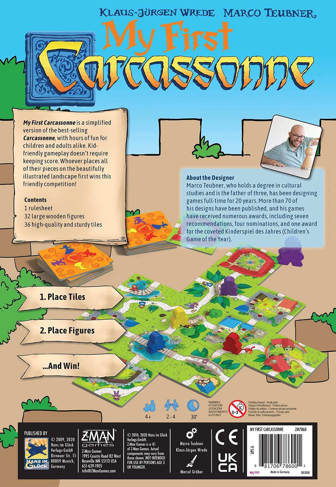 My First Carcassonne - Board Game - Kitty Hawk Kites Online Store
