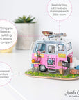 Happy Camper Miniature Wooden Dollhouse - Kitty Hawk Kites Online Store