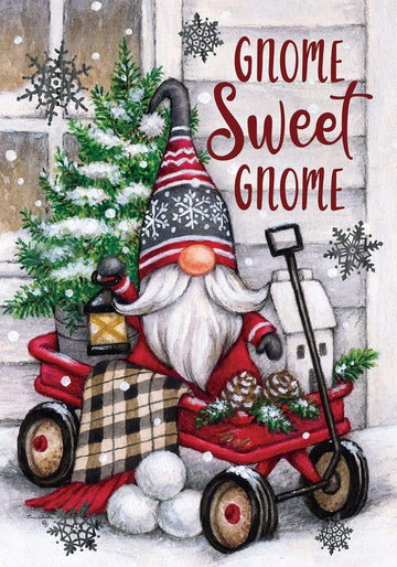 Gnome Sweet Gnome Garden Flag - Kitty Hawk Kites Online Store