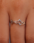 Shark Silhouette Ring - Kitty Hawk Kites Online Store