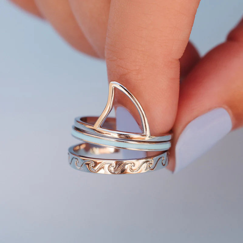 Shark wedding ring store
