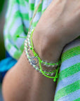 4Ocean Lime Green Sea Turtle Bracelet - Kitty Hawk Kites Online Store