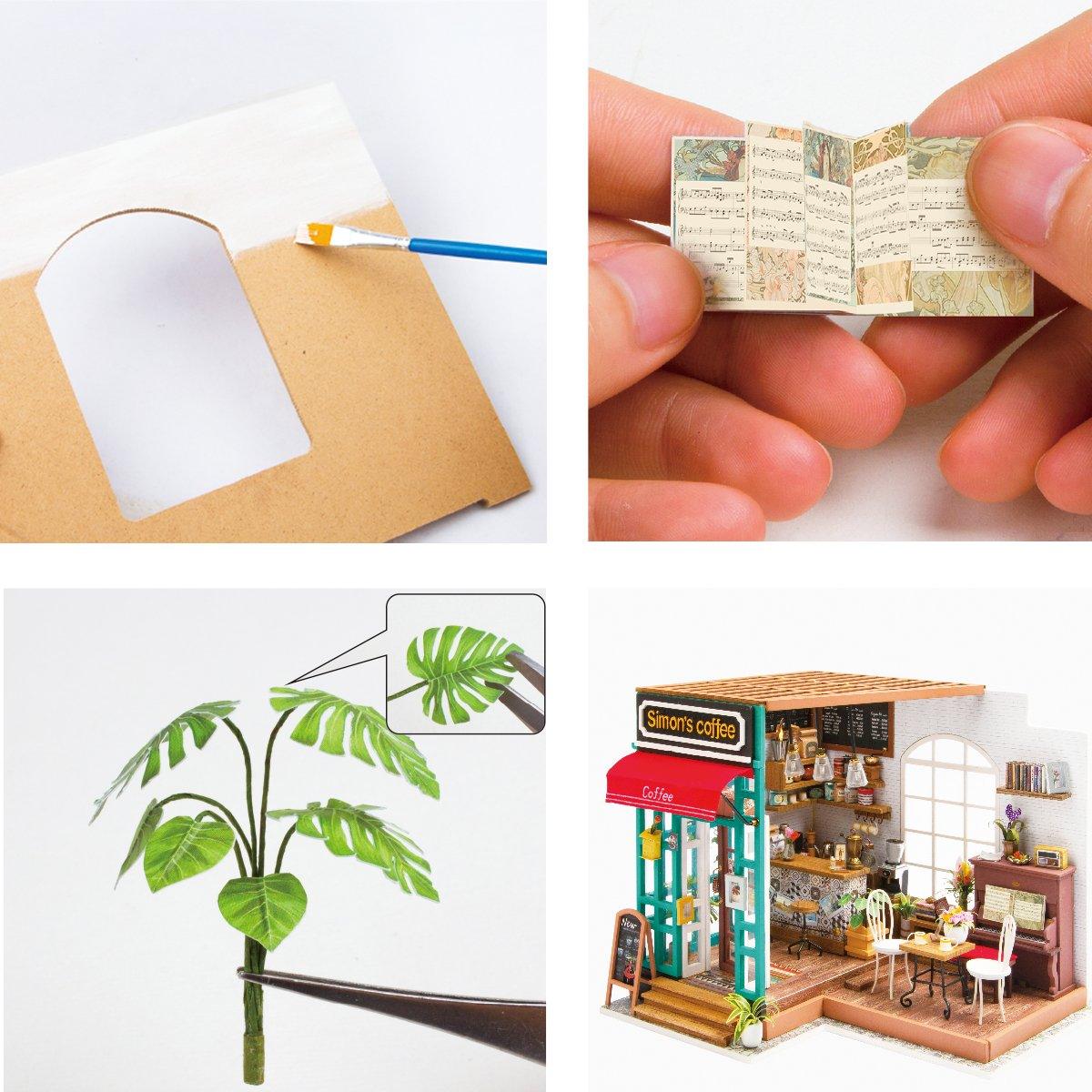 3D Miniature Simon's Coffee Shop - Kitty Hawk Kites Online Store