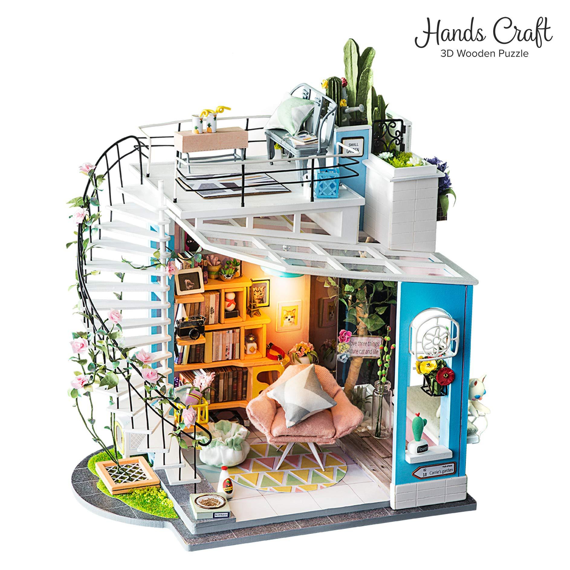Hands Craft Store: DIY Miniature Dollhouse Kits and 3D Wooden