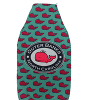 Outer Banks Whale Party Popper Koozie