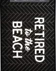 Retired To The Beach Decorative Doormat - Kitty Hawk Kites Online Store