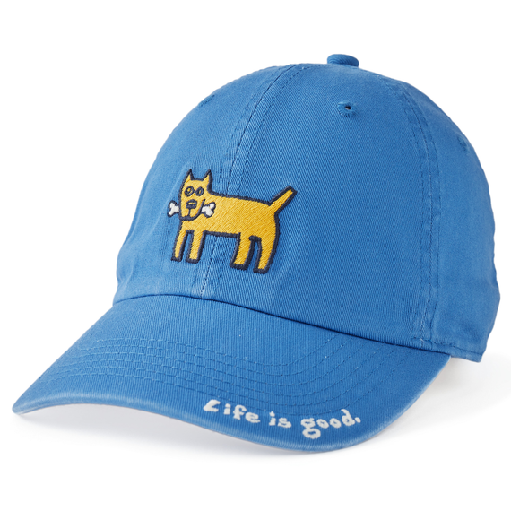 Life is Good Vintage Rocket Bone Blue Hat – Kitty Hawk Kites Online Store