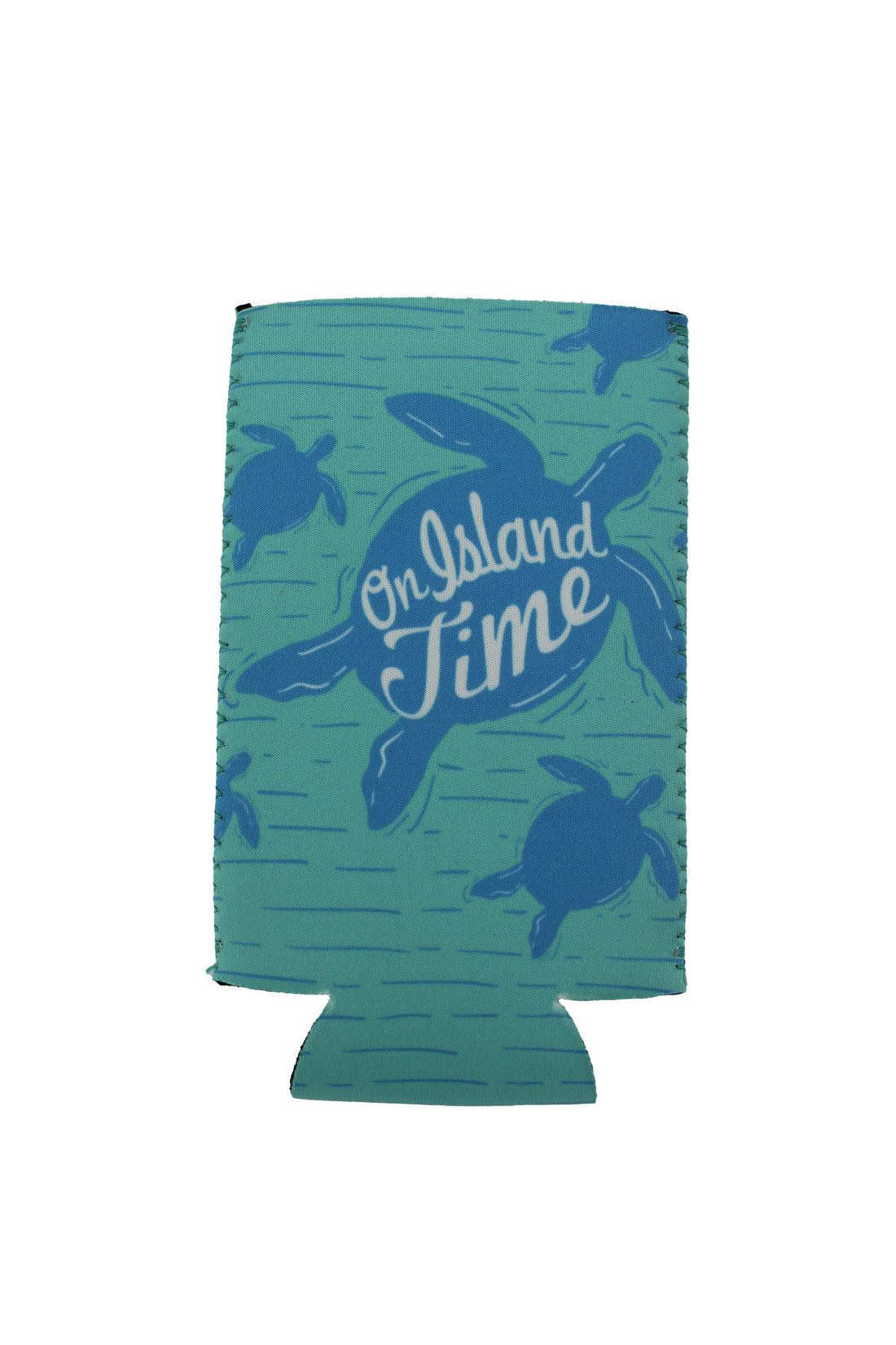 Outer Banks Island Time Turtle Koozie