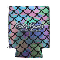 Outer Banks Mermaid Scales Can Koozie