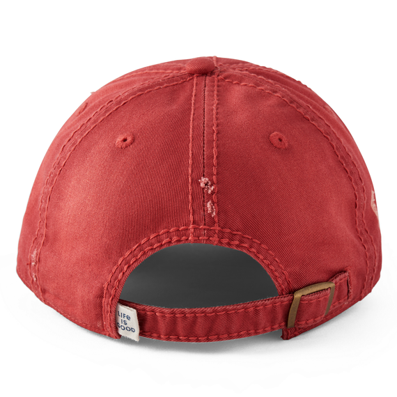 Life is Good Sun wash Chill Patriotic Rocket Hat