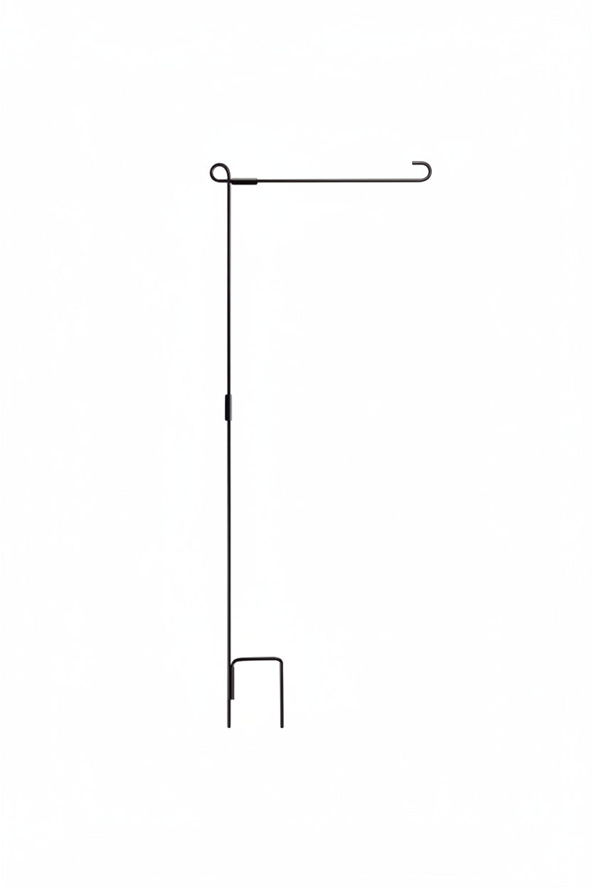 42 Inch Wrought Iron Mini/Garden Flag Holder Breaks Down to 3 Pieces - Kitty Hawk Kites Online Store