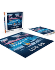 Life Is Good LOG ON Bonfire 300 PC Puzzle - Kitty Hawk Kites Online Store