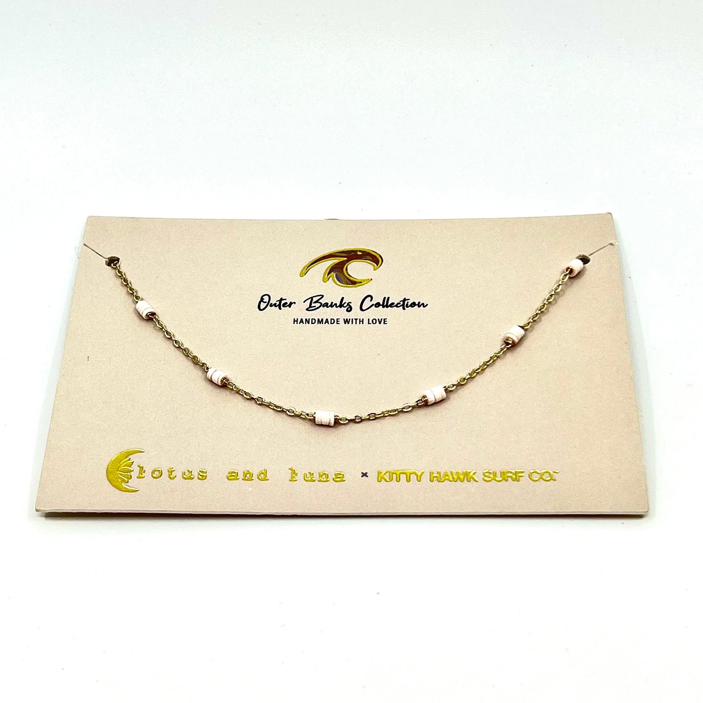 Lotus & Luna OBX Collection Shell Necklace - Kitty Hawk Kites Online Store