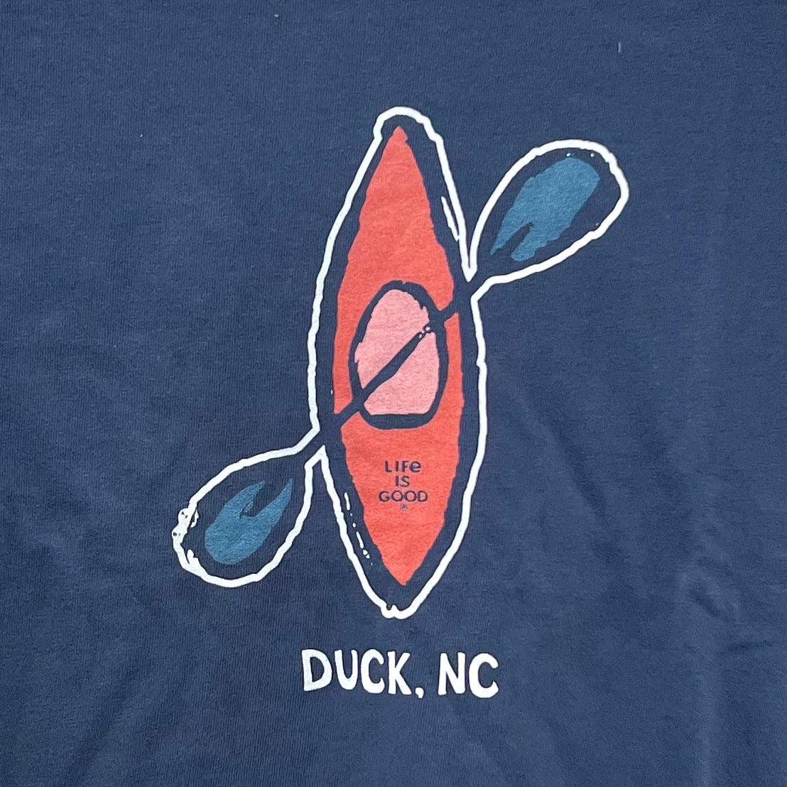 Life Is Good - Outer Banks Duck Navy Women's Crusher Tee – Kitty