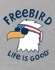 Life Is Good Kids Hooded Crusher Tee - Freebird - Kitty Hawk Kites Online Store