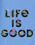 Life Is Good Kid's Hooded Crusher Long Sleeve Tee - LIG Floral - Kitty Hawk Kites Online Store
