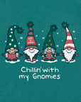 Life Is Good Men's Chillin' With My Gnomies Long Sleeve Crusher Tee - Kitty Hawk Kites Online Store