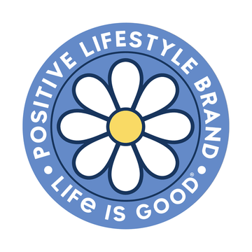 Positive Lifestyle Daisy 4" Circle Sticker - Kitty Hawk Kites Online Store