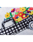 Plaid Truck Welcome Garden Flag - Kitty Hawk Kites Online Store