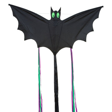 HQ 48in Black Bat Kite