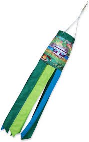 28 Inch Windsock - Happy Camper