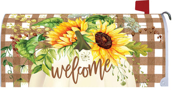 Sunflower Pumpkin Mailbox Makeover - Kitty Hawk Kites Online Store