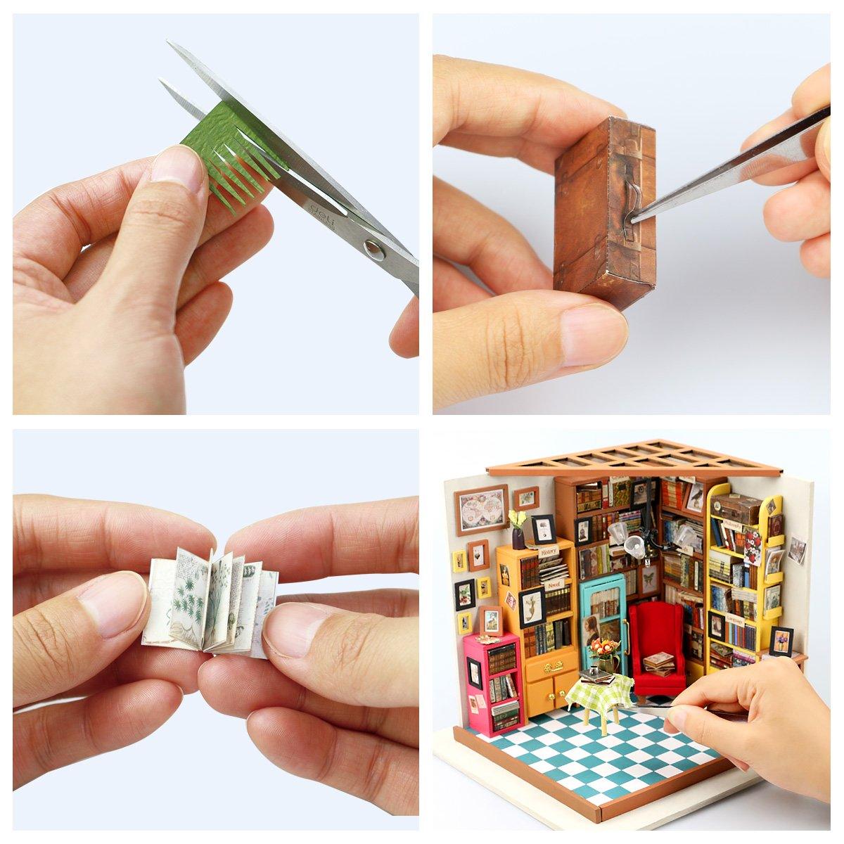 Sam's Study Library Wooden Dollhouse - Kitty Hawk Kites Online Store