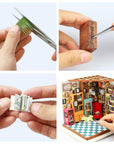 Sam's Study Library Wooden Dollhouse - Kitty Hawk Kites Online Store