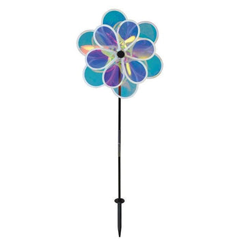 13.5" Iridescent Double Flower Spinner - Kitty Hawk Kites Online Store