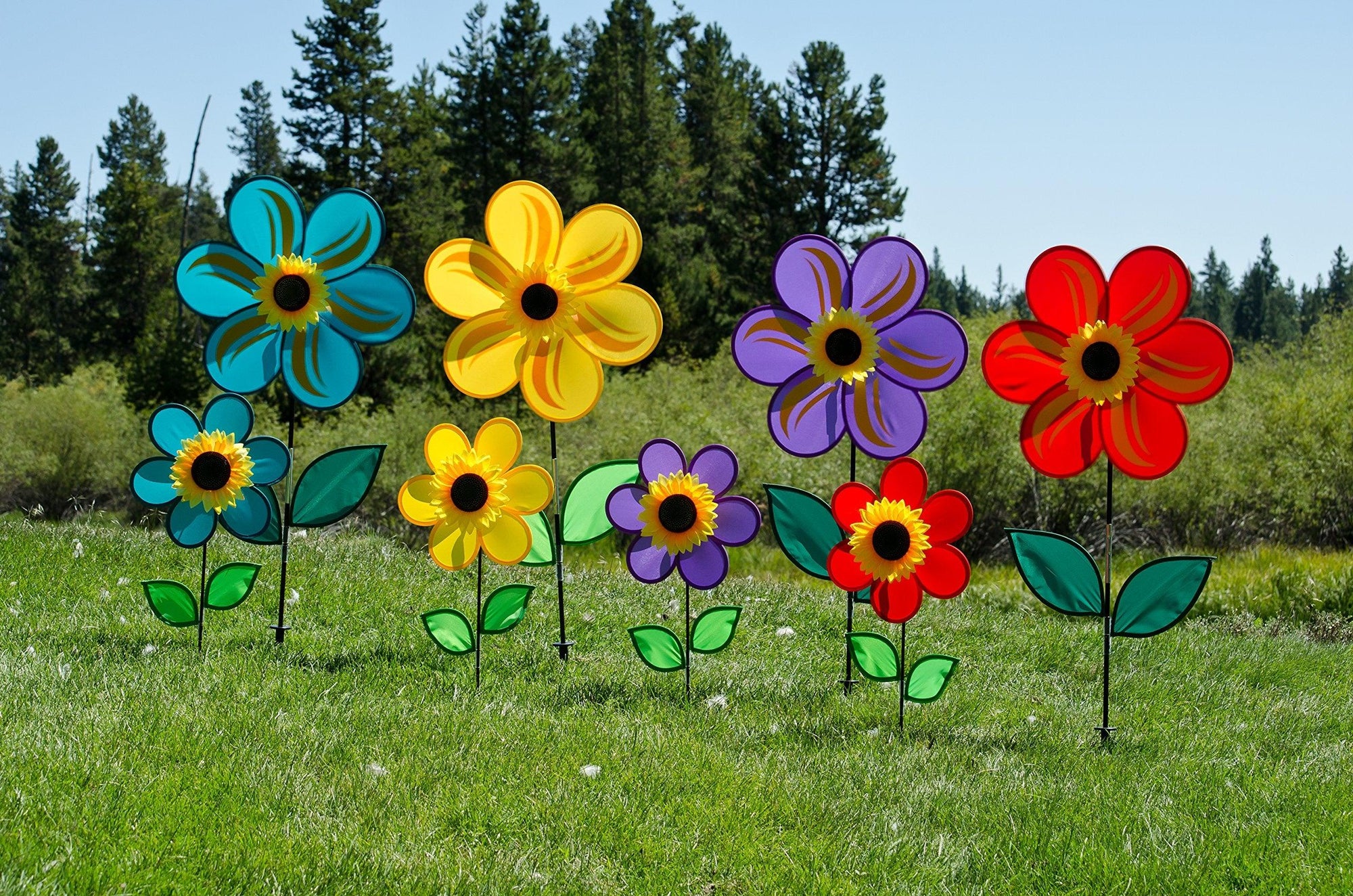 Flower Wind Spinners