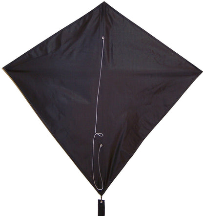 30" Solid Diamond Kite - Black