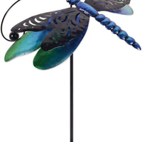 Garden in Motion-Balancing 43-Inch Spinner Stake - Dragonfly