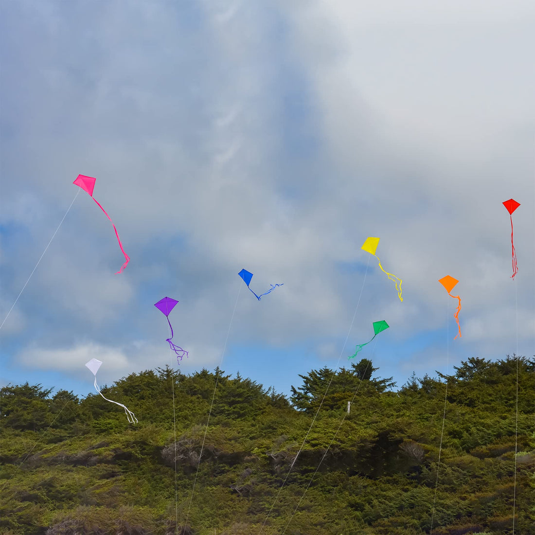 Yellow 30" Diamond Kite