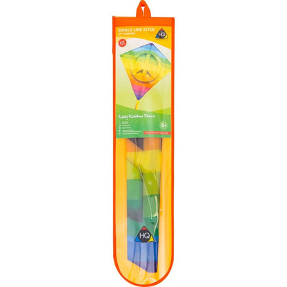 27" Diamond Kite - Rainbow Peace