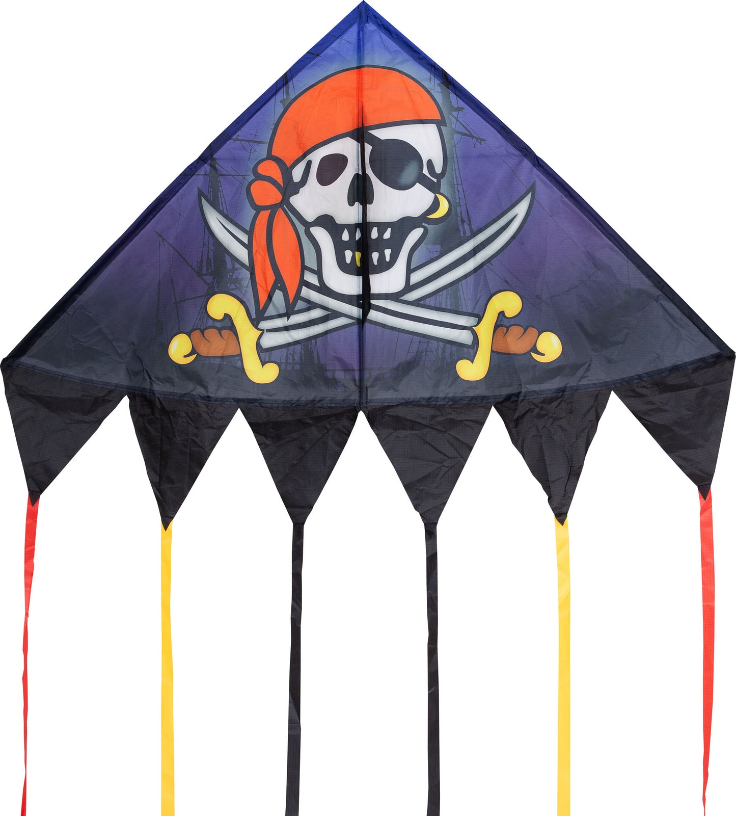 54" Delta Kite - Jolly Roger