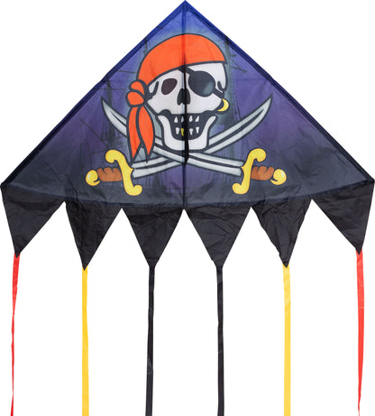 54" Delta Kite - Jolly Roger