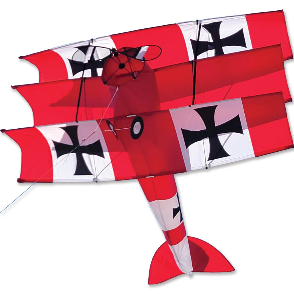 65" Giant Red Baron Tri-Plane Kite