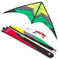 HQ Kites Limbo II Stunt Kite - Emerald