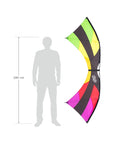 HQ Mojo Quad Line Kite - Rainbow