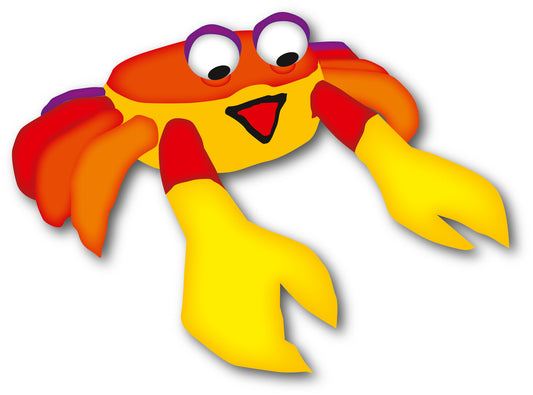 Large 3M Billy the Bouncing Crab - Sunset